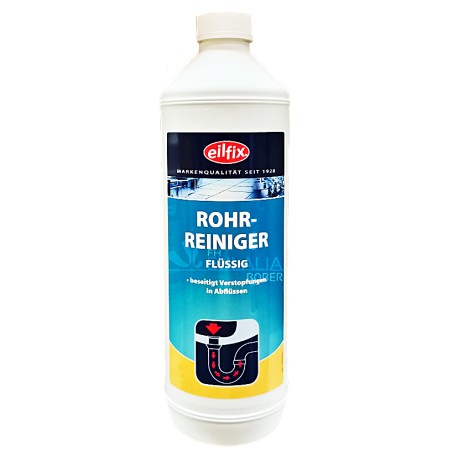 Eilfix Rohr Reiniger płyn do udrożniania rur 1 L