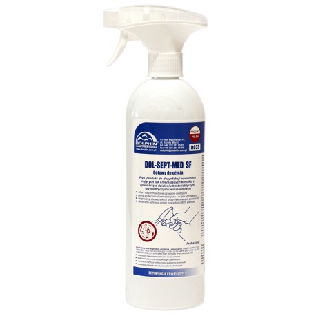 Płyn do dezynfekcji powierzchni Dol-Sept-Med SF Dolphin 0,75L